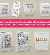 Image result for Printable ICU Communication Board