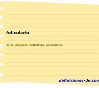 Image result for foliculario