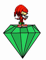 Image result for Knuckles the Echidna Master Emerald Stand