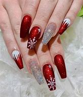 Image result for Christmas Acrylic Nail Art Designs