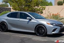 Image result for 2019 Camry White with 18 Inch Rims
