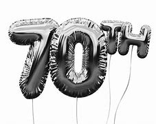 Image result for 70 Birthday Balloons