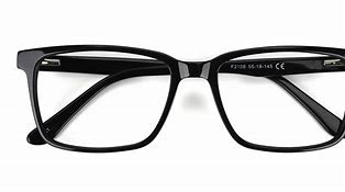 Image result for Black Rectangle Eyeglasses