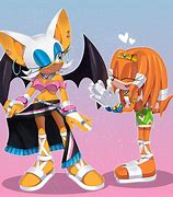 Image result for Knuckles X Tikal vs Shadow X Rouge