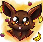 Image result for Orange Fruit Bat Cartoon