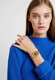 Image result for Black and Gold Casio Watch
