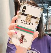 Image result for iPhone XR Apple Shaped Gucci Phone Case