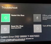 Image result for Xbox Error Code E102