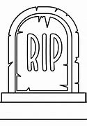 Image result for Head Stone Outline