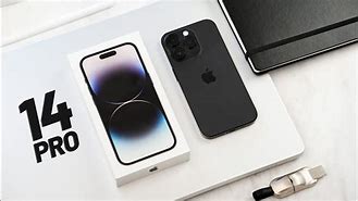 Image result for Unboxing iPhone 14 Pro Space Black 256GB