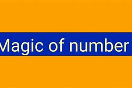 Image result for Magic Number 9