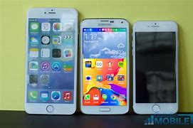 Image result for iPhone 6 vs Galaxy 5