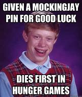 Image result for Hunger Games Funny Memes Good Luck