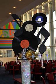 Image result for Rock'n Roll Centerpieces