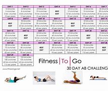 Image result for 30-Day AB Challenge Printable