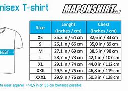 Image result for American Shirt Size Chart Cm