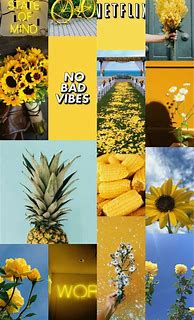 Image result for Yellow Aesthetic Pastel Collage