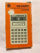 Image result for Sharp EL 240 Calculator