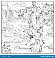 Image result for Desert Cactus Coloring Page
