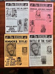 Image result for Wrestling Programs From the 70s
