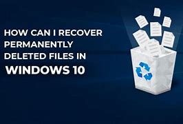 Image result for How to Restore Deleted Files Windows 1.0