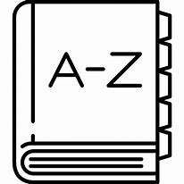 Image result for Glossary Icon.png