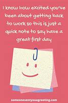 Image result for First Day of Job Wishes