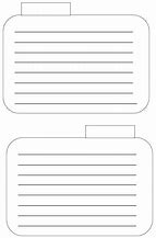 Image result for 4 X 6 Index Card Template