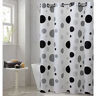 Image result for Black and Grey Shower Curtain