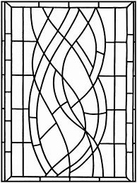 Image result for Stained Glass Drawing Pages