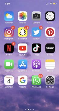 Image result for iPhone Homepage Simple Layout