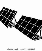 Image result for Silhouette Solar Panels Battery