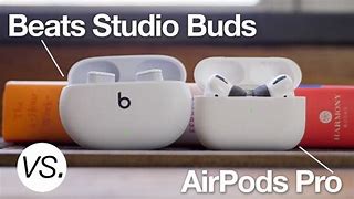 Image result for Air Pods vs Beats Studio Buds