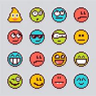 Image result for Weird Emoju Pixel Art