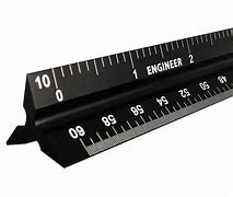 Image result for How to Use a Triangular Scale Ruler