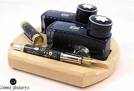Image result for Mont Blanc Foutain Pen Stand