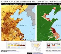 Image result for Population Density Map of China