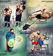 Image result for Arm Day Workout Cartoon