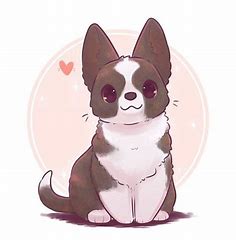 Your place to buy and sell all things handmade #cute #drawings #kawaii #animals #cutedrawingskawaiianimals | Cute dog drawing, Cute animal drawings, Kawaii animals