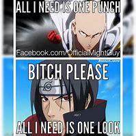 Image result for Itachi Weakness Meme