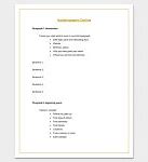 Image result for Biography Paper Outline Template