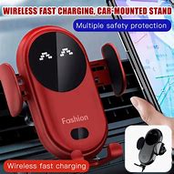 Image result for Car Phone Holder Wireless Charger