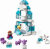 Image result for Cardboard Frozen Castle Toy
