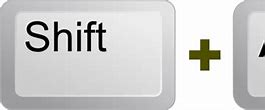 Image result for Shift Key Clip Art