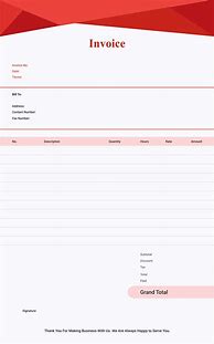Image result for Free Customer Invoice Template