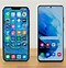 Image result for iPhone 13 Pro Max Next to Samsung S10