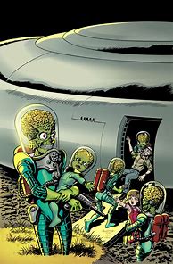 Image result for Mars Attacks Cartoon