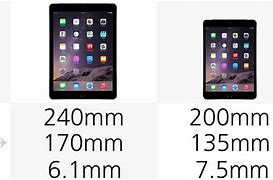 Image result for iPad Air 2 Screen Size