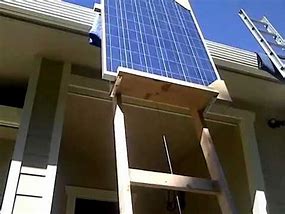 Image result for Lifted Solar Panel On Roof