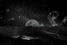 Image result for Milky Way Moon Background